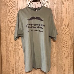 Lucas Cates Band Mustache Tee